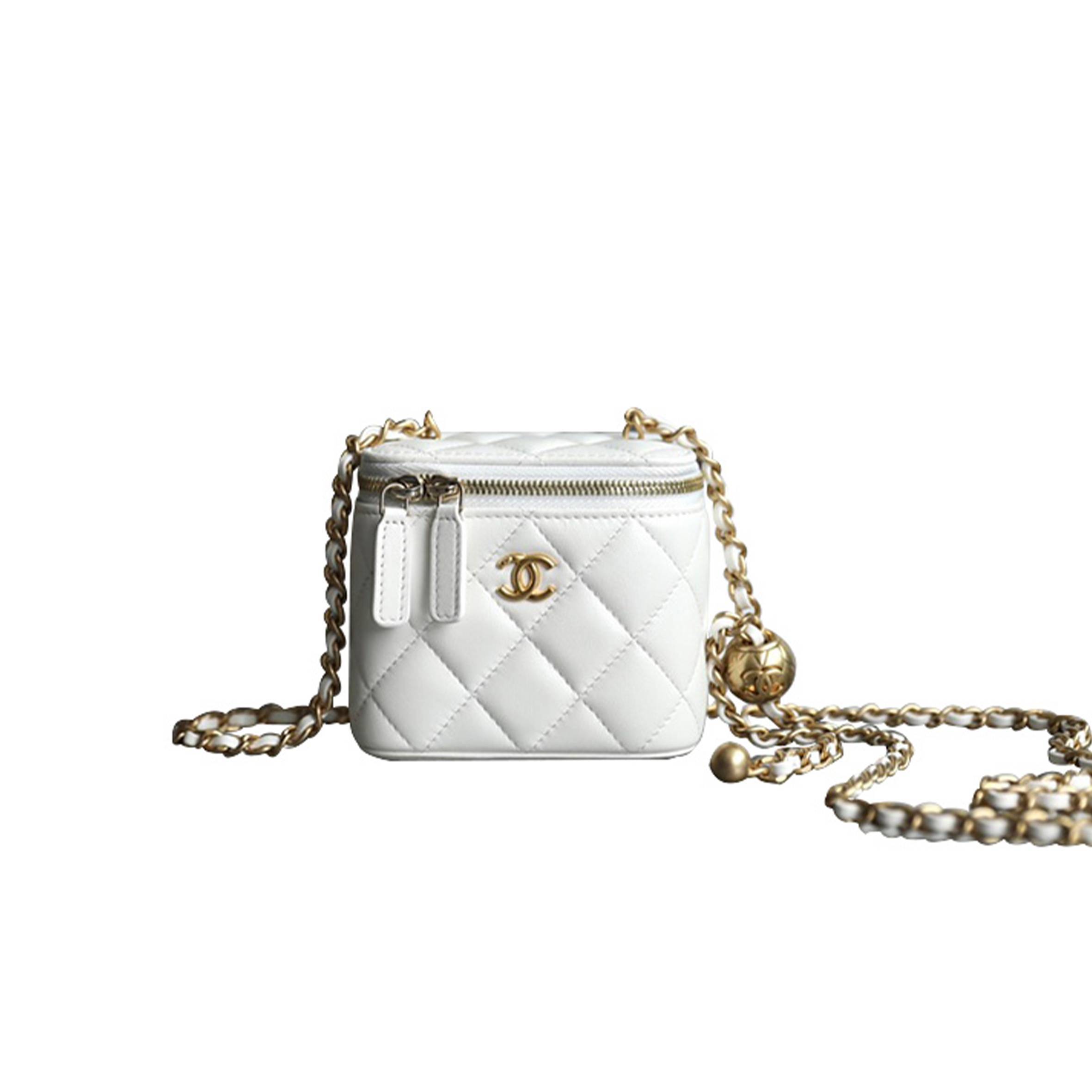 CHANEL MASTER SMALL VANITY WITH CHAIN AP1447  (11*8.5*7cm)